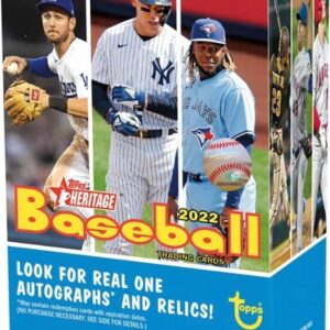 2022 Topps Heritage Blaster - 72 Baseball Cards per Box