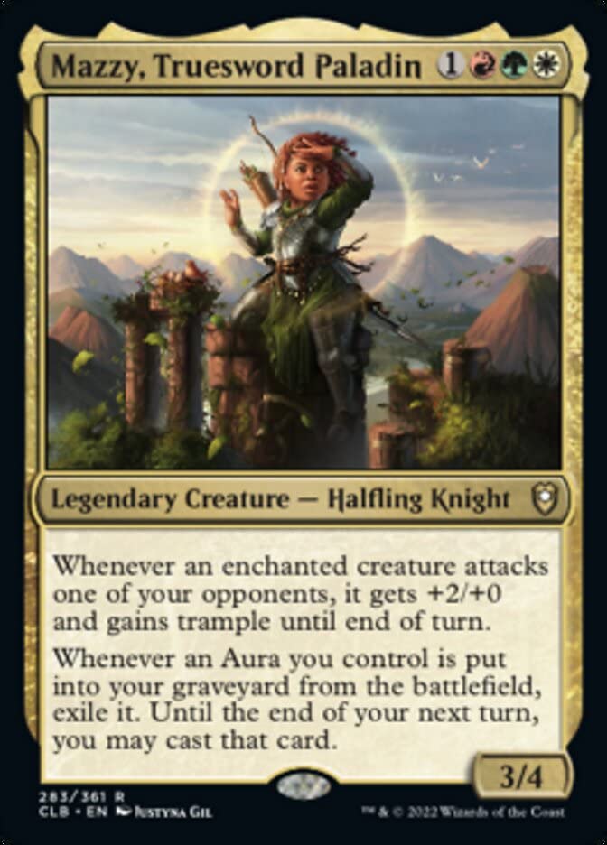 Magic: the Gathering - Mazzy, Truesword Paladin (283) - Battle for Baldur's Gate