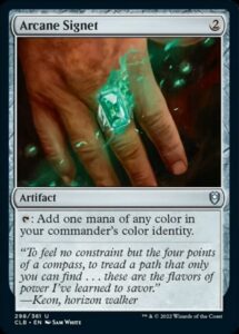 magic: the gathering - arcane signet (298) - battle for baldur's gate