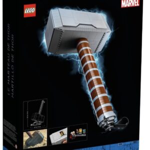 LEGO Marvel Thor's Hammer Mjolnir 76209 Deluxe Building Toy + Mystery Marvel Mini Figure