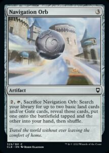 magic: the gathering - navigation orb (329) - battle for baldur's gate