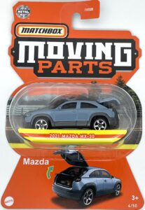 matchbox 2022 - moving parts - 2021 mazda mx-30 [gray]