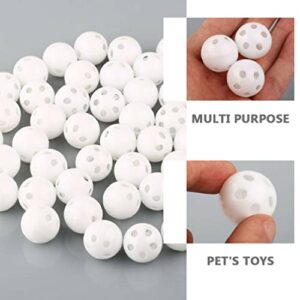 STOBOK 100Pcs Rattle Box Repair Toy Noise Maker Insert Ball Noise Maker Repair Fix Toy Replacement Rattle Crafts Accessories for Kids Toy