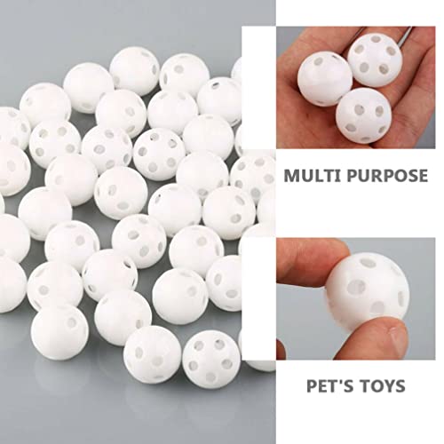 STOBOK 100Pcs Rattle Box Repair Toy Noise Maker Insert Ball Noise Maker Repair Fix Toy Replacement Rattle Crafts Accessories for Kids Toy