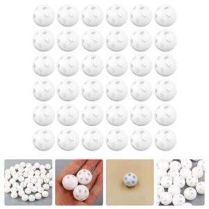 STOBOK 100Pcs Rattle Box Repair Toy Noise Maker Insert Ball Noise Maker Repair Fix Toy Replacement Rattle Crafts Accessories for Kids Toy