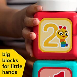 Baby Einstein Connectables 6 Piece Set STEAM Learning Magnetic Blocks Baby 6 Months+ Toddler Montessori Toys for 1 2 3 4 5 Year Old