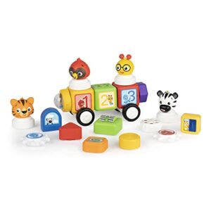 baby einstein connectables 20 piece steam magnetic blocks learning toys numbers colors animals for baby 6 months+ toddler 1 2 3 4 5 year old