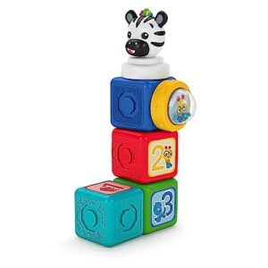 Baby Einstein Connectables 6 Piece Set STEAM Learning Magnetic Blocks Baby 6 Months+ Toddler Montessori Toys for 1 2 3 4 5 Year Old