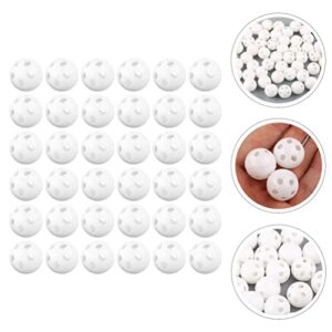 STOBOK 100Pcs Rattle Box Repair Toy Noise Maker Insert Ball Noise Maker Repair Fix Toy Replacement Rattle Crafts Accessories for Kids Toy