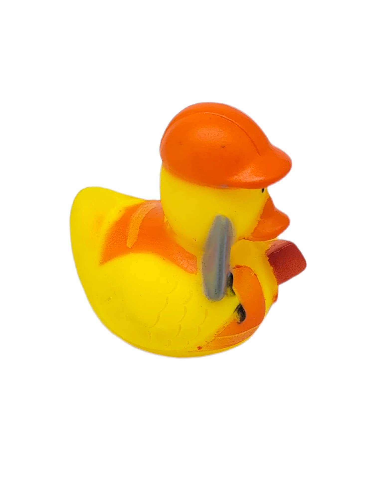 Cool Rubber Ducks (2") Standard Size. (12 Pack) Cute Duck Bath Tub Pool Toys. (Construction Rubber Ducks)