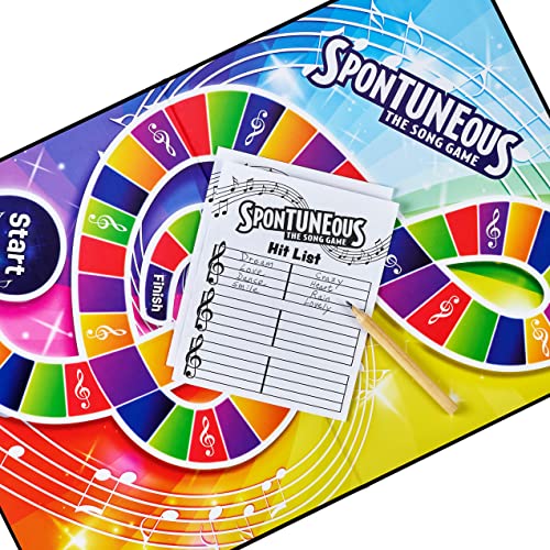 Spontuneous - The Song Game - Sing It or Shout It - Talent NOT Required - Family Party Board Game