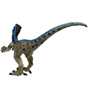 Momoplay Velociraptor Toy, Velociraptor Dinosaur Action Figure, Birthday Cake Toppers, Party Favors, Gifts, Room Decoration for Kids 3-12 Years Old