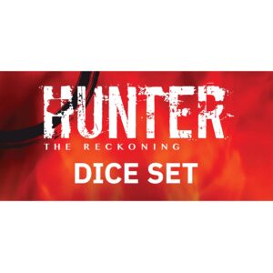 Renegade Game Studios Hunter: The Reckoning 5th Edition Roleplaying Game - Dice Set - Accessory to The Reckoning RPG