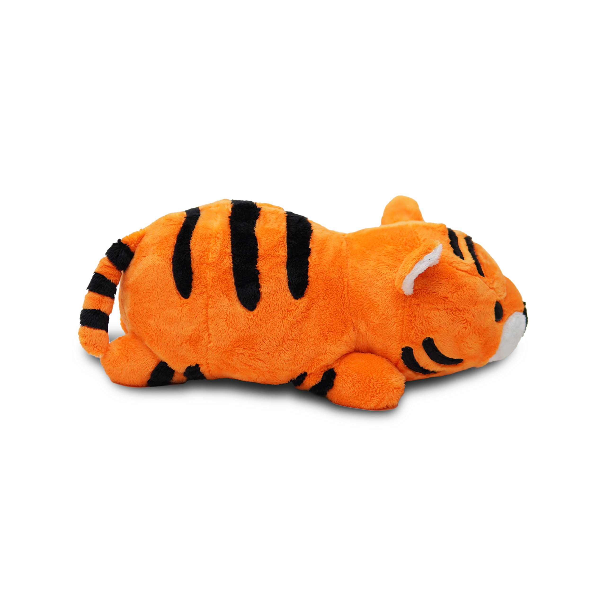 Avocatt Fuzzy Tiger Plushie Toy - 10 Inches Stuffed Animal Plush - Plushy and Squishy Tiger with Soft Fabric and Stuffing - Cute Toy Gift for Boys and Girls