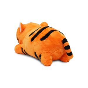 Avocatt Fuzzy Tiger Plushie Toy - 10 Inches Stuffed Animal Plush - Plushy and Squishy Tiger with Soft Fabric and Stuffing - Cute Toy Gift for Boys and Girls