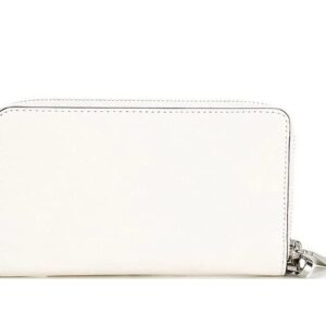 Michael Michael Kors Women's Large Flat Phone Wristlet (Optic White)