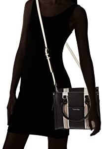 Calvin Klein Beckah Novelty Crossbody, Black/Goat