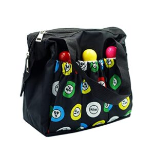 yuanhe bingo dauber bags with 6 pockets black bingo tote bag …