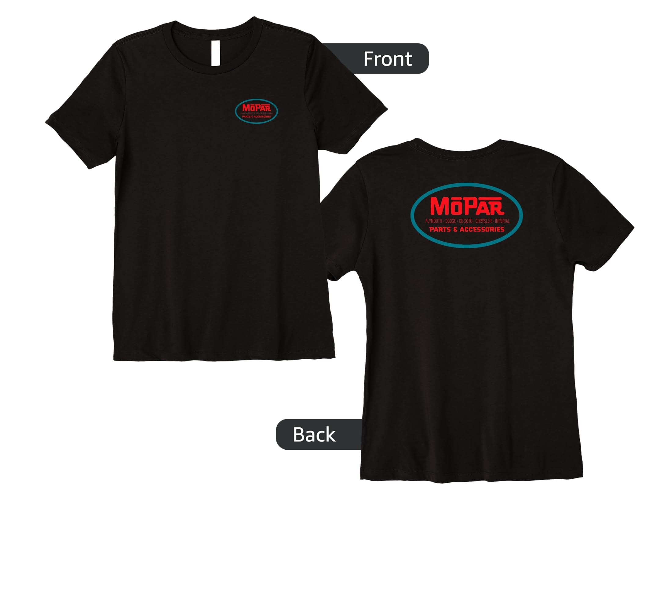 Womens Circa 1954 Mopar Logo Premium T-Shirt