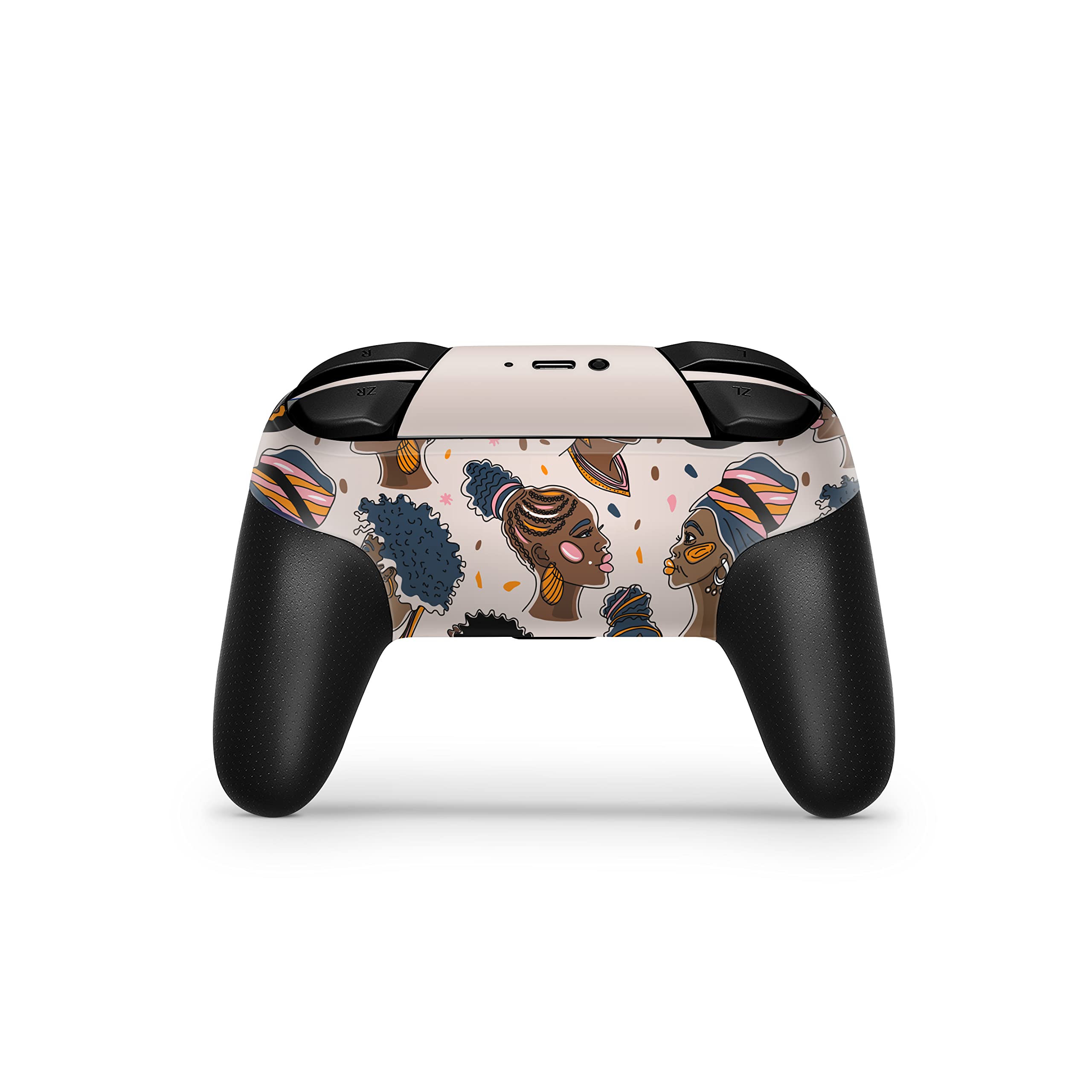 TACKY DESIGN Black Lives Matter Skin for Nintendo Switch Controller Skin BLW, Sticker Compatible for Pro Controller Skin Leaf Vinyl 3m Decal Full wrap Cover