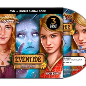 Legacy Games Amazing Hidden Object Games for PC: Eventide Trilogy (3 Game Pack) - PC DVD with Digital Download Codes