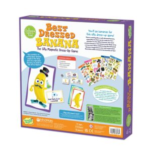 Peaceable Kingdom Best Dressed Banana Cooperative Board Game – Ideal for 2-4 Players Ages 4 and Up