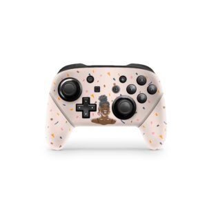 TACKY DESIGN Black Lives Matter Skin for Nintendo Switch Controller Skin BLW, Sticker Compatible for Pro Controller Skin Leaf Vinyl 3m Decal Full wrap Cover