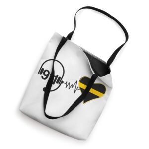 911 Dispatcher Thin Yellow Line 911 Operator Tote Bag