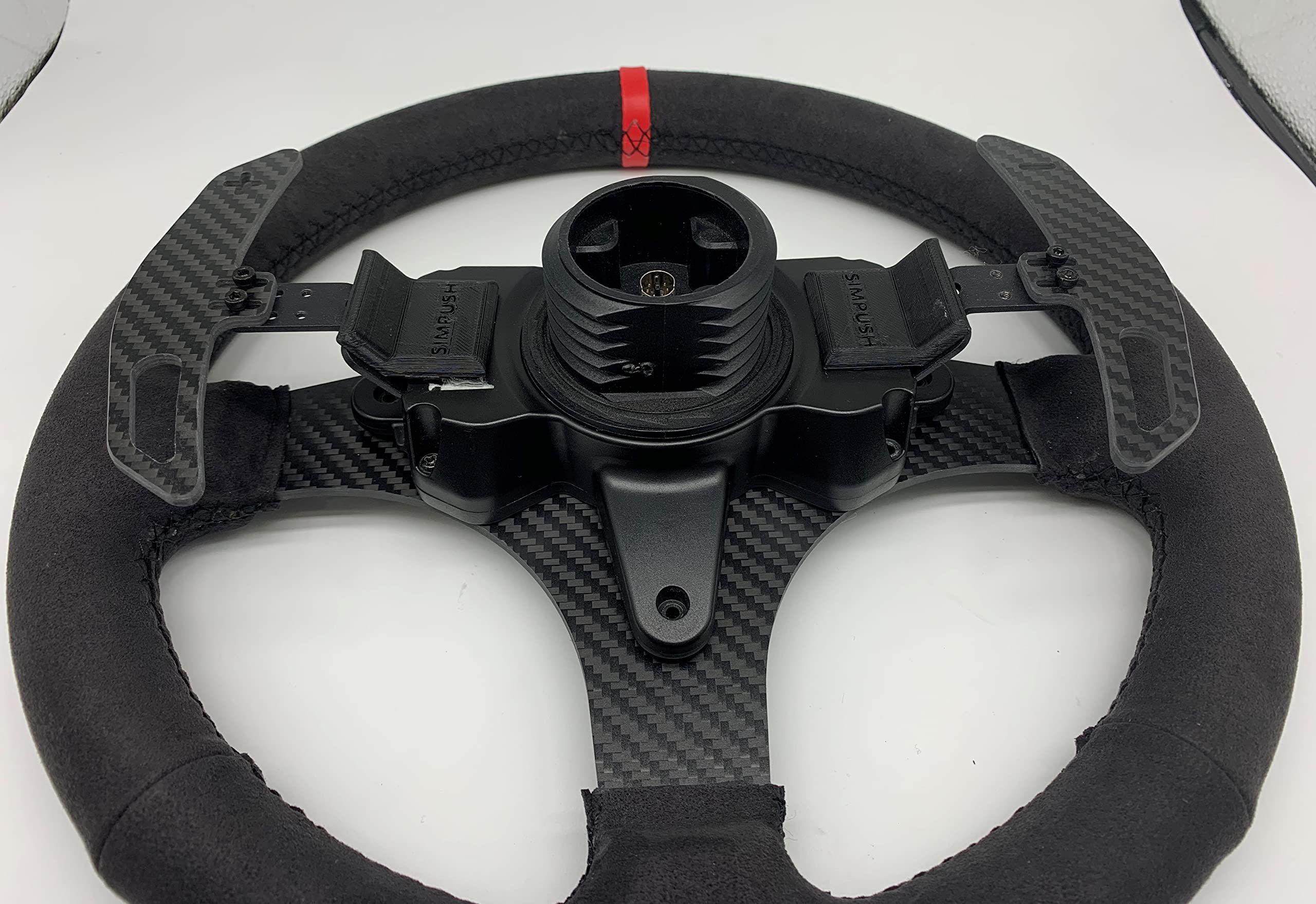 SIMPUSH carbon fiber paddle shifter mod Modification (STYLE A) FOR Thrustmaster T300RS T300GT TS-PC