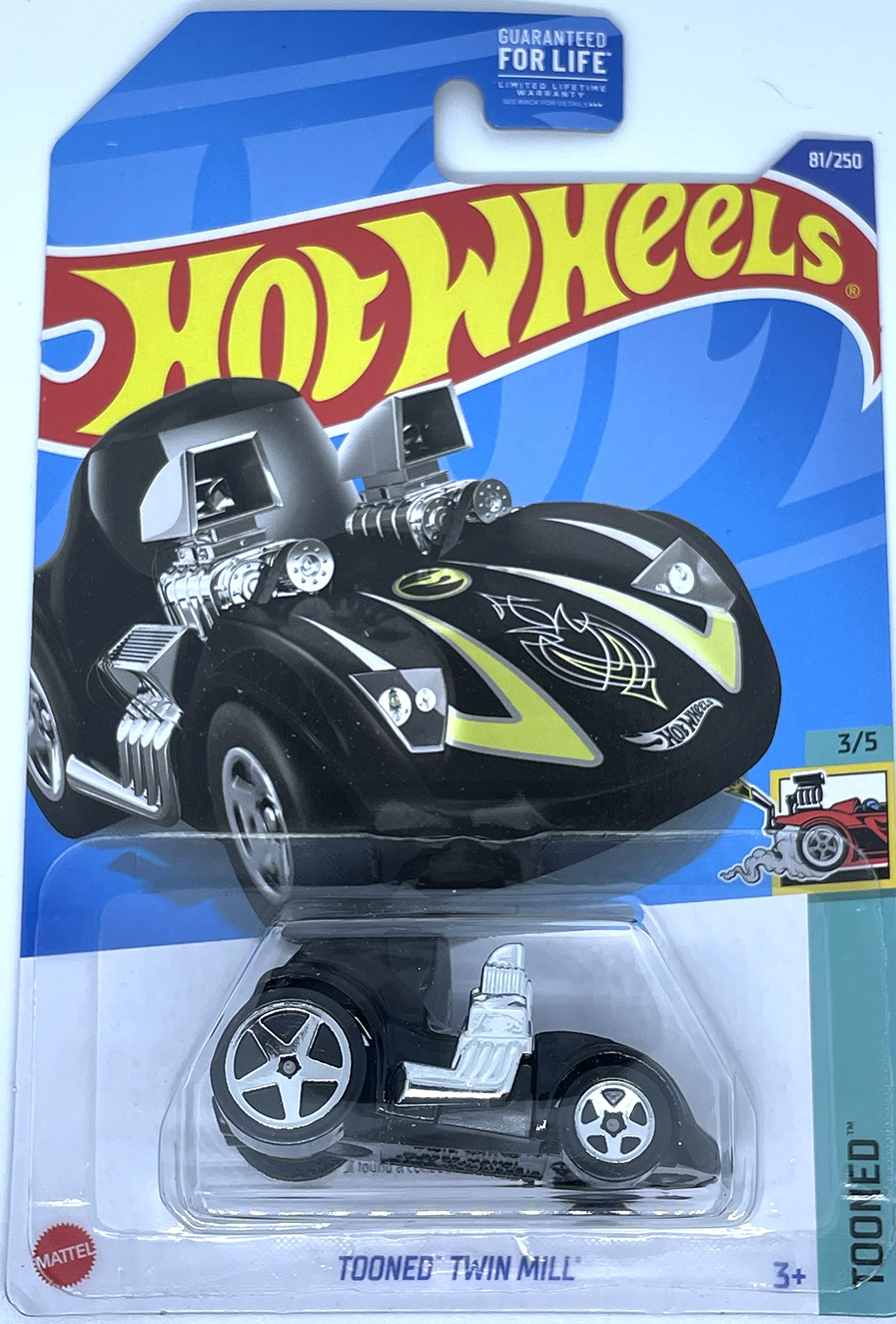 Hot Wheel 2022 - Treasure Hunt - Tooned Twin Mill [Black] 3/5 - 81/250