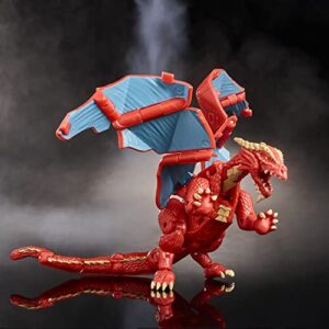 Dungeons & Dragons Honor Among Thieves D&D Dicelings Red Dragon Themberchaud Collectible, Monster Dice Converting Giant d20 Action Figures Role Playing Dice (F5211)