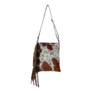 Myra Bag Hazel Tassel Hand-Tooled Bag S-3389