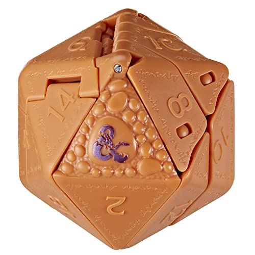 DUNGEONS & DRAGONS Dicelings Beholder Collectible D&D Monster Dice Converting Giant d20 Action Figures Role Playing Dice (F5213) Medium