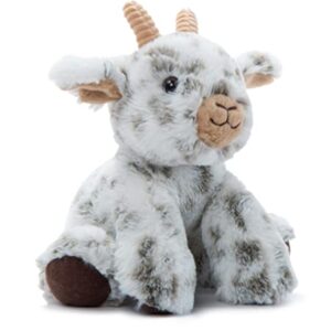 The Petting Zoo Goat Stuffed Animal Plushie, Gifts for Kids, Wild Onez Wildlife Barn Animals, Goat Plush Toy 9 inches