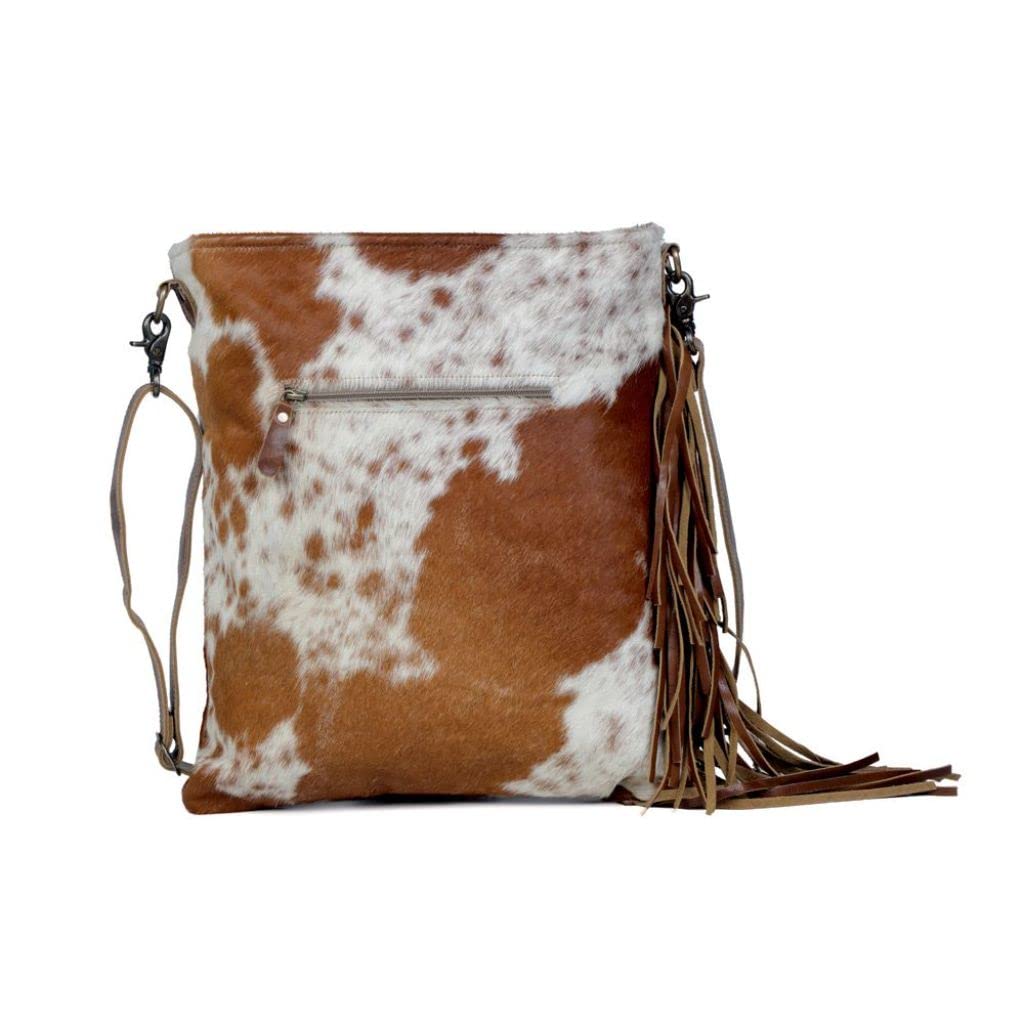 Myra Bag Hazel Tassel Hand-Tooled Bag S-3389