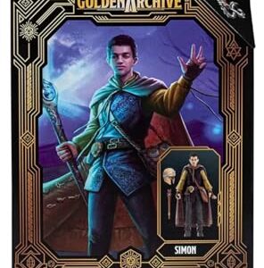 Dungeons & Dragons Honor Among Thieves Golden Archive Simon Collectible Figure 6-Inch Scale D&D Action Figures