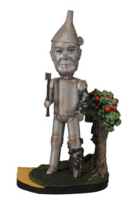 royal bobbles wizard of oz tin man collectible bobblescape bobblehead statue