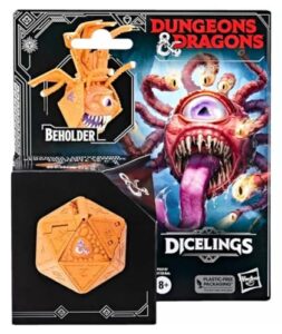 dungeons & dragons dicelings beholder collectible d&d monster dice converting giant d20 action figures role playing dice (f5213) medium