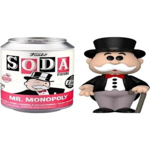 funko vinyl soda: monopoly - uncle pennybags - mr. monopoly - green chase - (styles may vary) - collectable vinyl figure - gift idea - official merchandise - toys for kids & adults - games fans