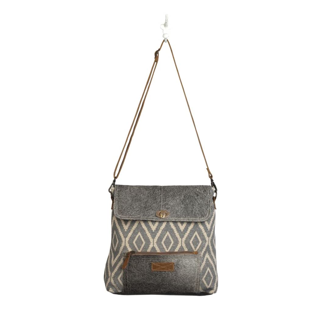 Myra Bag Grainy Gray Shoulder Bag S-2557