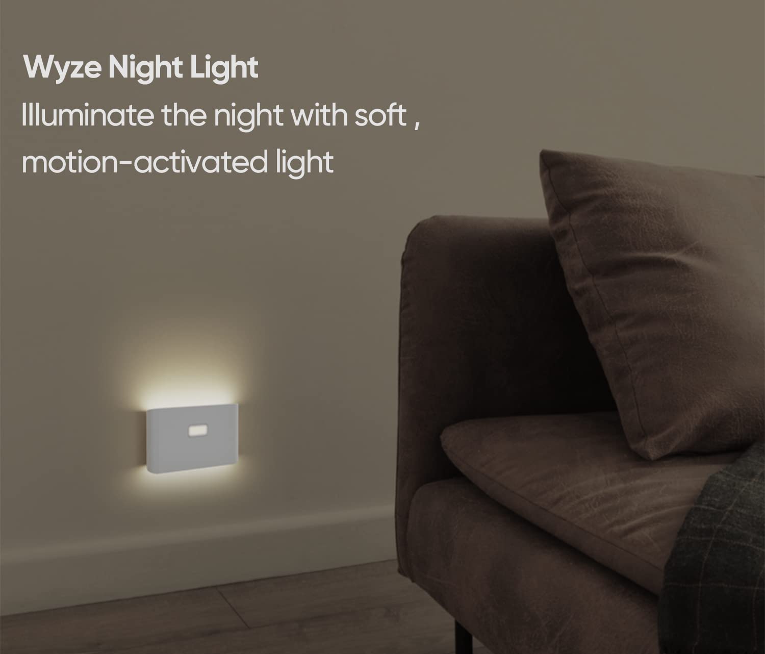 WYZE Smart Scale X Black & 3 Pack WYZE Night Lights