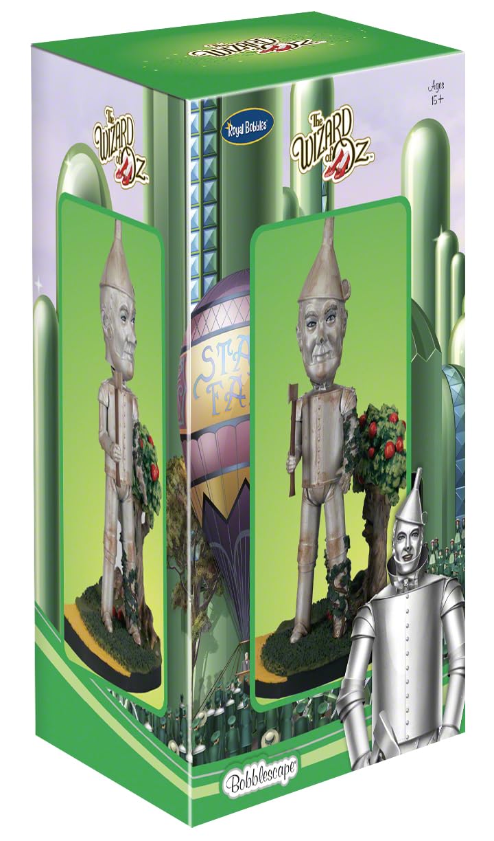 Royal Bobbles Wizard of Oz Tin Man Collectible Bobblescape Bobblehead Statue