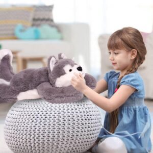 PINMINGS Soft Weighted Stuffed Animals Weighted Plush Animals for Adults, Soft Lovely Weighted Animals for Adult and Kids