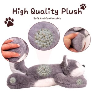 PINMINGS Soft Weighted Stuffed Animals Weighted Plush Animals for Adults, Soft Lovely Weighted Animals for Adult and Kids