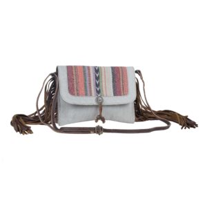 Myra Bag Delicate Hues Leather & Hairon Bag S-3816