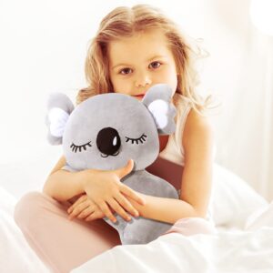 13.8 Inch Cute Koala Stuffed Animal Creative Koala Plush Pillow Stuffed Koala Bear Soft Koala Plush Koala Bear Plush Toy Clever Boy's and Girl's Room Decor, Koala Gifts for Boys Girls