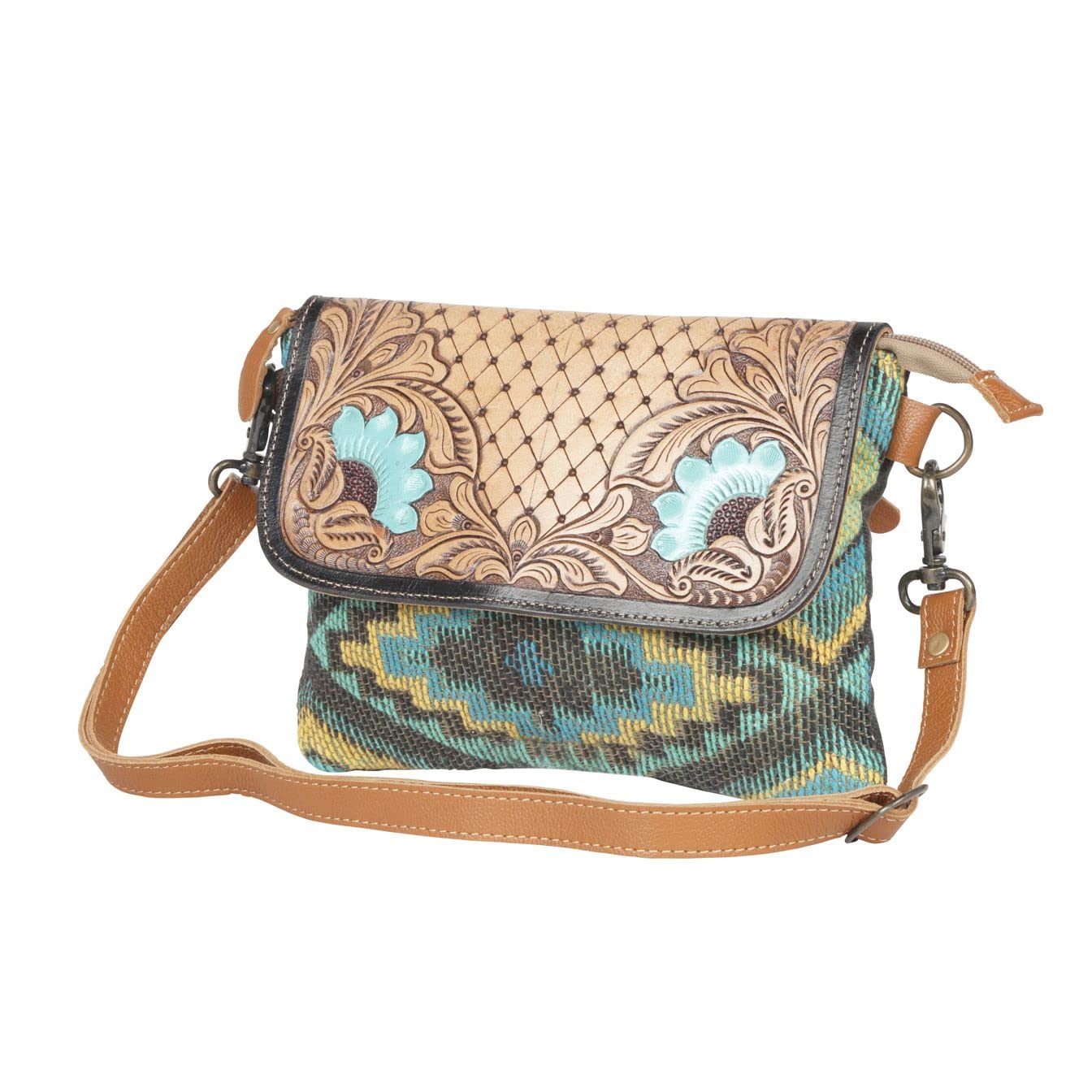 Myra Bag Meraki Hand-Tooled Bag S-4373