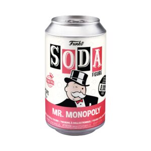 Funko Vinyl SODA: Monopoly - Uncle Pennybags - Mr. Monopoly - Green Chase - (Styles May Vary) - Collectable Vinyl Figure - Gift Idea - Official Merchandise - Toys for Kids & Adults - Games Fans