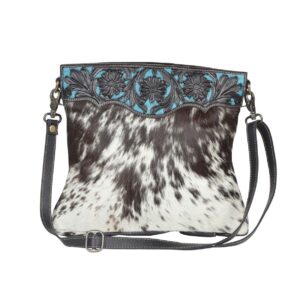 Myra Bag Snow Capped Hand-Tooled Bag S-4367