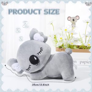 13.8 Inch Cute Koala Stuffed Animal Creative Koala Plush Pillow Stuffed Koala Bear Soft Koala Plush Koala Bear Plush Toy Clever Boy's and Girl's Room Decor, Koala Gifts for Boys Girls